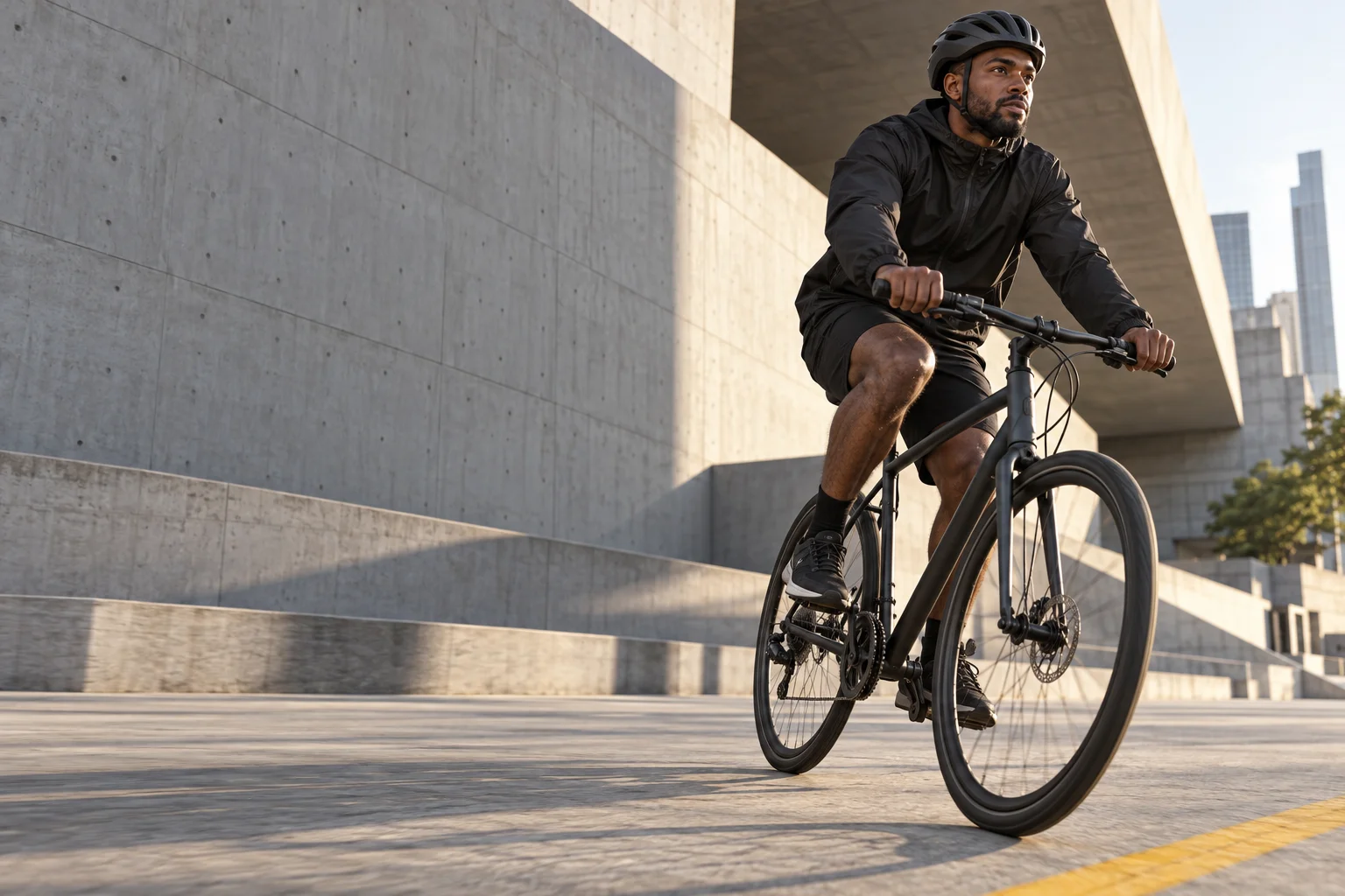Campanha editorial ilustrativa de ciclismo urbano