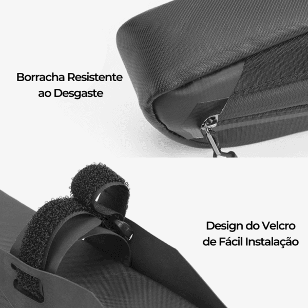 velcro da bolsa de quadro rockbros